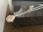 Sterling Silver Helios Sun God Coin Pendant, Ancient Greek Inspired Jewelry (PE-98)