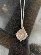 Sterling Silver Helios Sun God Coin Pendant, Ancient Greek Inspired Jewelry (PE-98)