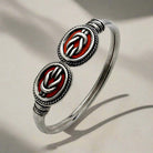 Sterling Silver Knot Bangle, Love Bangle (B-90)