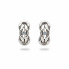 Sterling Silver Knot Earrings, Love Earrings (AG-04)
