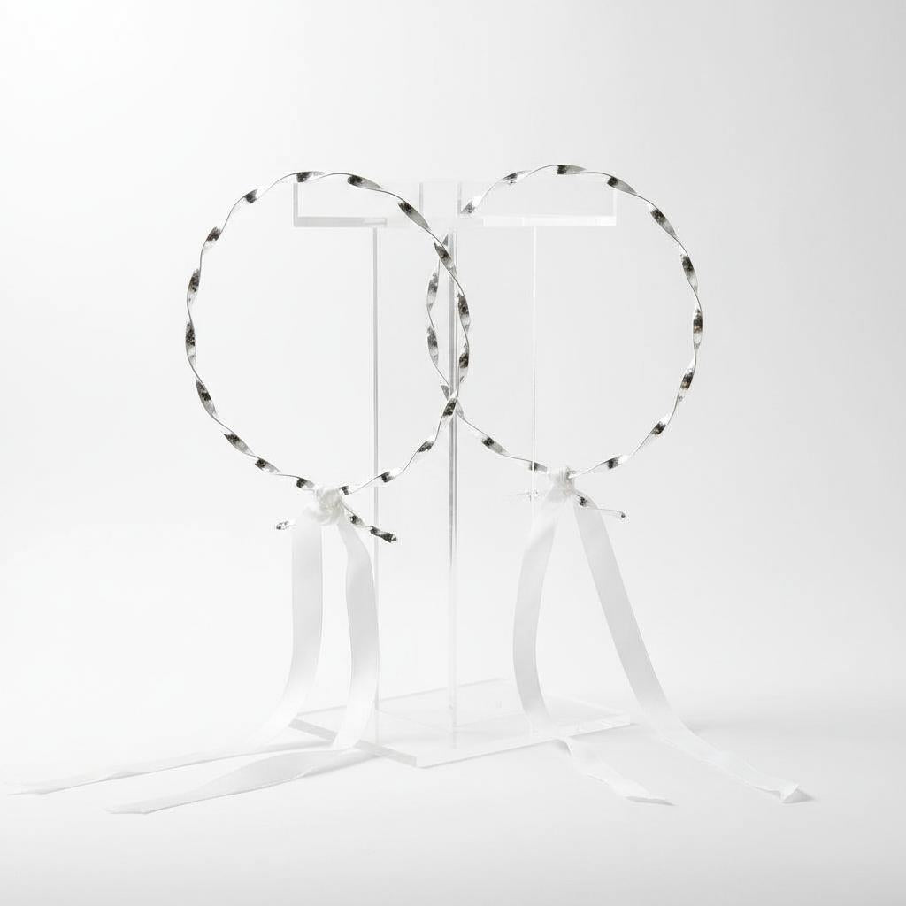 Sterling Silver Wedding Wreath