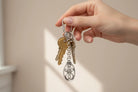 The Lovers Key ring in sterling silver (MP-07)