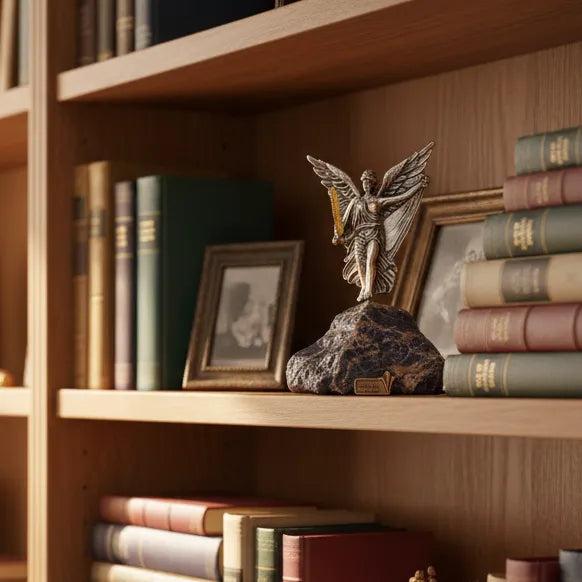 The Nike of Paionios, Greek Statue Figure in Sterling Silver (A-07)