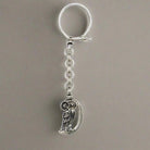 The Owl of Athena Greek Key ring in sterling silver (MP-09)