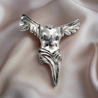 The Winged Victory of Samothrace Brooch in Sterling Silver (K-02)