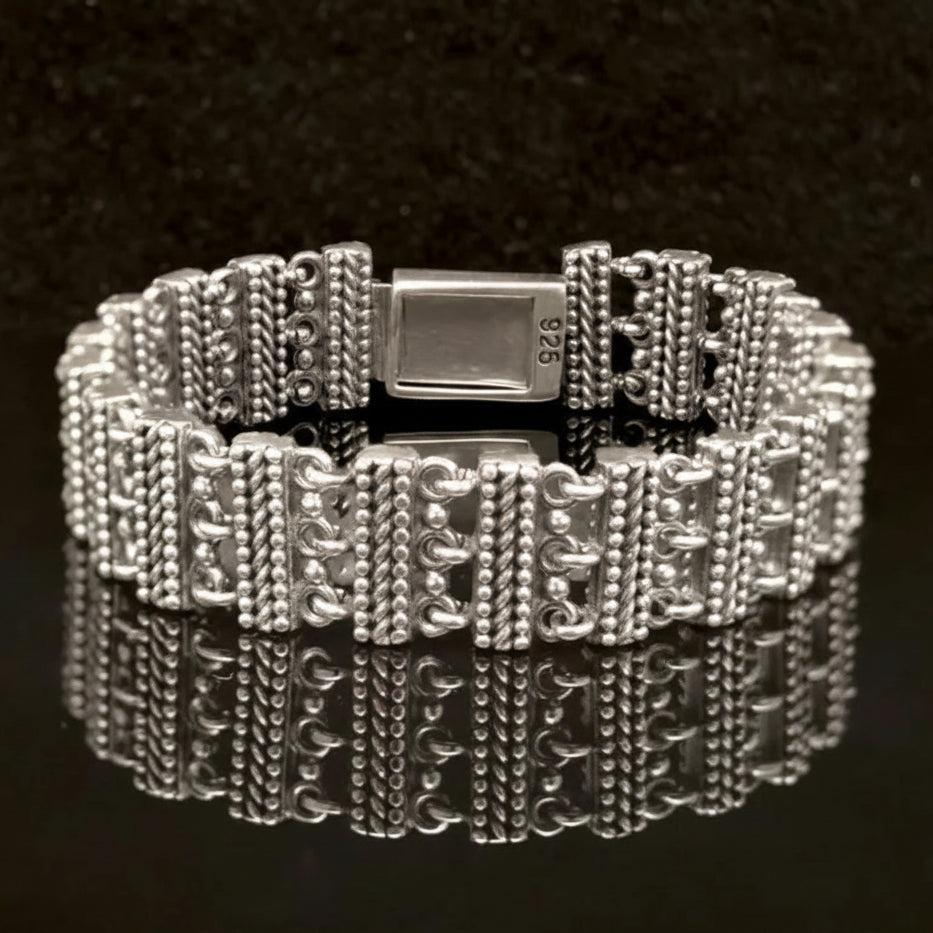 Byzantine Bracelet in Sterling Silver (B-14)