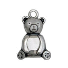Evil Eye Charm on a tassel, House decoration, holiday decor, welcome gift, silver charm, Baby bear Charm