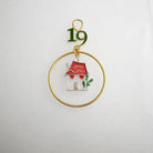 Evil Eye Charm on a tassel, House decoration, holiday decor, welcome gift, silver charm, Miniature home charm (GK-34)