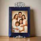 Greek Traditional Bronze Silver Plated Picture Frame (A-56)