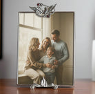 Greek Traditional Bronze Silver Plated Picture Frame (A-61)