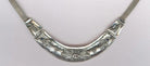 Greek Traditional Sterling Silver Necklace with Zircon (PE-53)