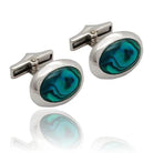 Handcrafted Sterling Silver Cufflink (M-01)