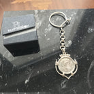 Alexander the Great Key ring in sterling silver (MP-05)