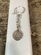 Alexander the Great Key ring in sterling silver, silver keychain, men's gift, handmade keychain (MP-03)