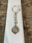 Alexander the Great Key ring in sterling silver, silver keychain, silver keychain, men's gift, handmade keychain - ELEFTHERIOU EL