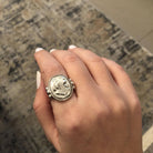 Alexander the Great Portait Coin Ring in Sterling Silver (DT-102)