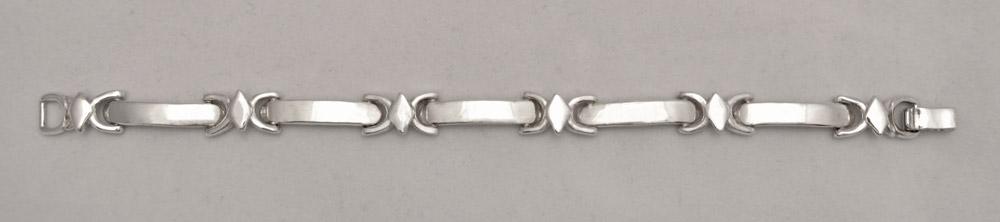 Bracelet in Sterling Silver, Handmade Bracelet (B-132) - ELEFTHERIOU EL
