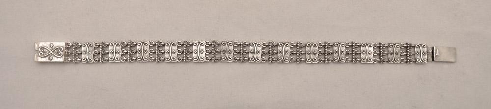 Byzantine Bracelet in Sterling Silver (B-15) - ELEFTHERIOU EL