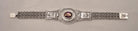 Byzantine handmade Bracelet in Sterling Silver with zircon (B-17)