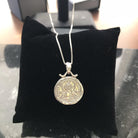 Byzantine Konstantinato Pendant Solid Sterling silver, Greek Handmade Jewelry - ELEFTHERIOU EL