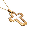 Christening Cross 14k Gold (STX-01)