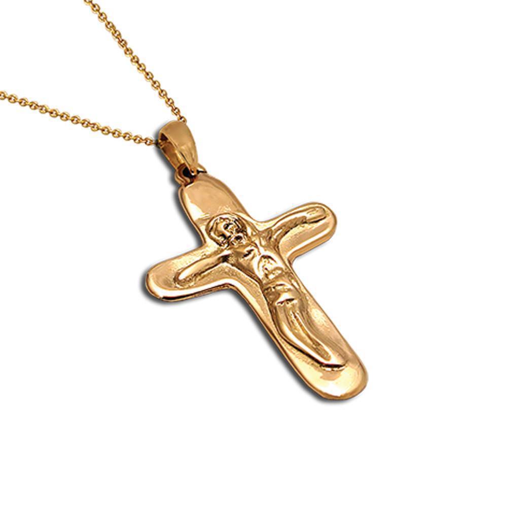 Christening Cross 14k Gold (STX-07)