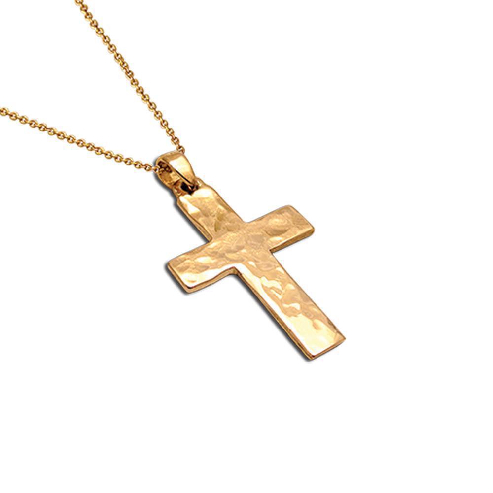 Christening Cross 14k Gold (STX-15)