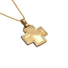 Christening Cross 14k Gold (STX-16)