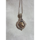 Great Alexander pendant, Bronze Coin Pendant, Greek Jewelry, Alexander the Great - ELEFTHERIOU EL