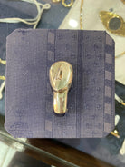 Greek Cycladic brooch, sterling silver brooch, Greek Jewelry, handmade brooch, Head of a figurine type Plastira Brooch (K-52)