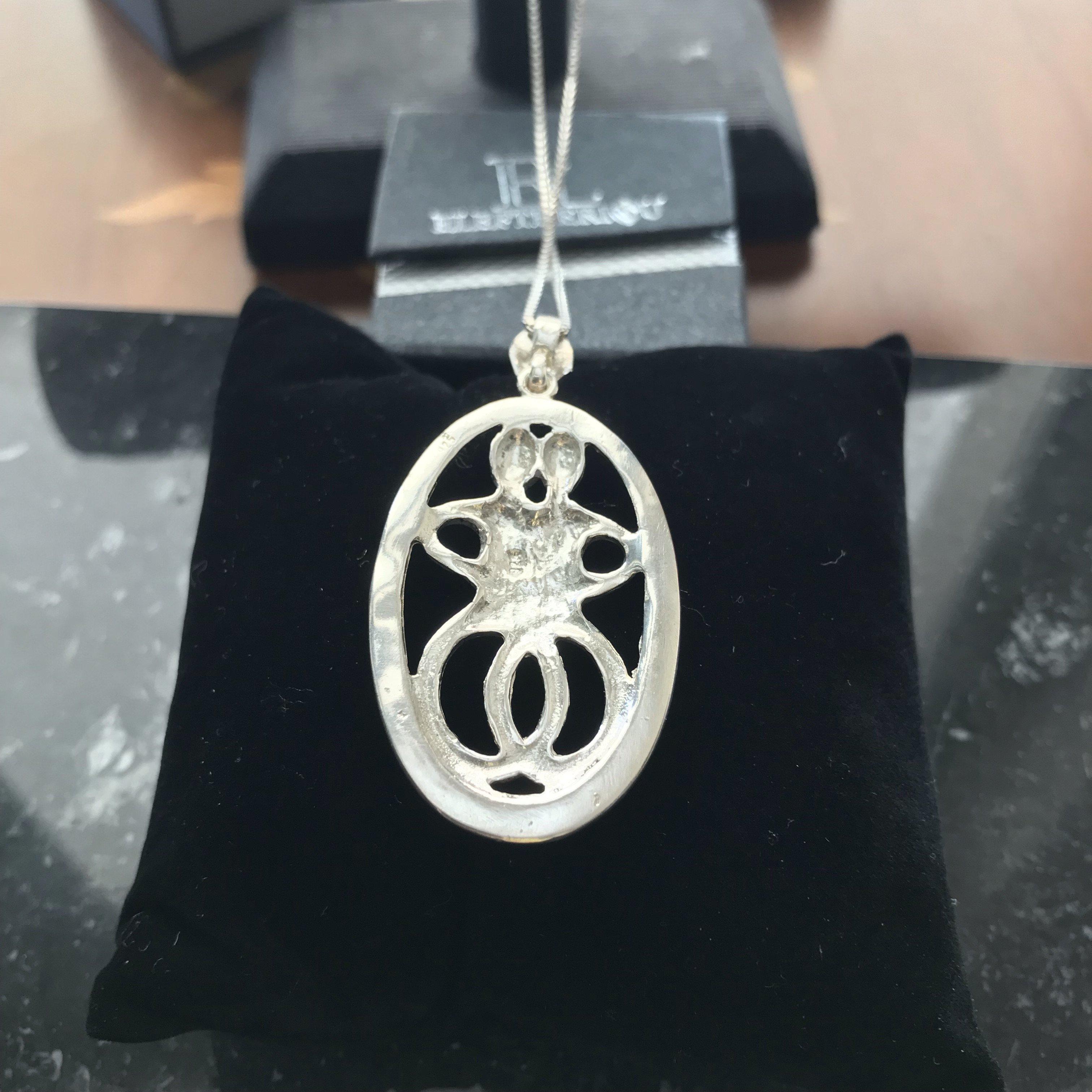 Greek Cycladic pendant, Greek Pendant, Cycladic Figurine, Lovers Pendant, Gift Pendant, Greek Jewelry (PE-97) - ELEFTHERIOU EL