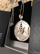 Greek Jewelry, Sterling silver Pendant, Solid silver Pendant, Flower Pendant, Energy Pendant