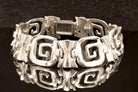 Greek Key Meander Bracelet in Sterling Silver (B-69)