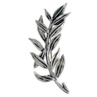 Greek Traditional Olive leaf brooch in sterling silver (K-41)