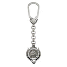 Greek Traditional Sailboat Key ring in sterling silver (MP-22) - ELEFTHERIOU EL