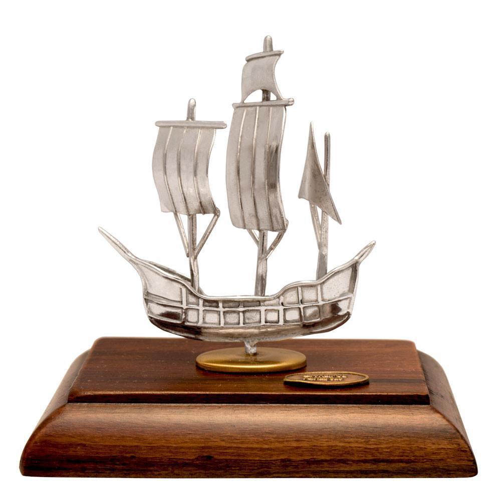 Handmade sailboat in sterling silver Nautical Decor (A-38-31) - ELEFTHERIOU EL