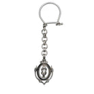Love Knot Key ring in sterling silver (MP-23)