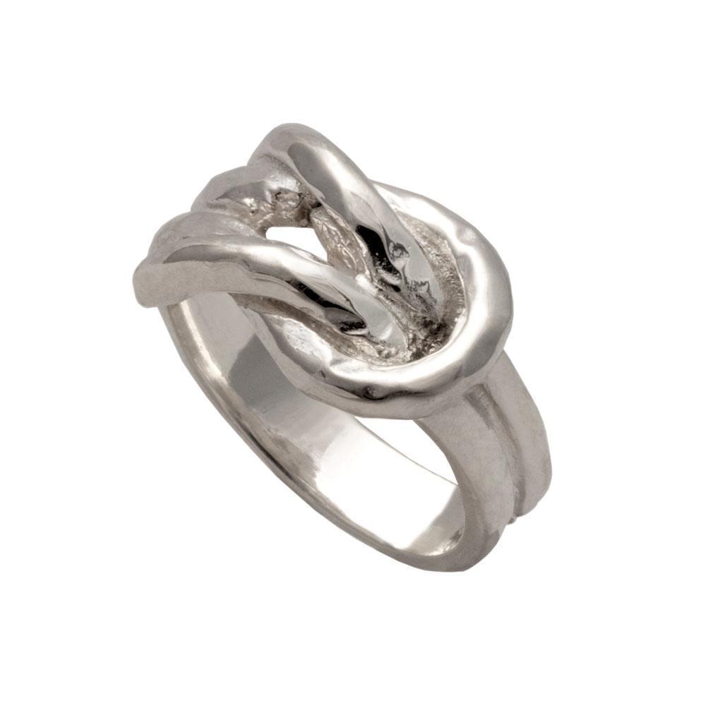 Love Knot Ring in Sterling Silver (DT-130) - ELEFTHERIOU EL