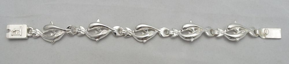 Minoan Dolphins Racing Bracelet, Minoan Bracelet (B-82) - ELEFTHERIOU EL
