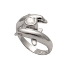 Minoan Dolphins Ring in Sterling Silver (DT-85)