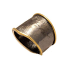 Ring in Sterling Silver with Decorative Black Patina (Oxidation) (DM-43)