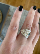 Ring in Sterling Silver with Zircon (DT-06)