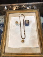 Rutile quartz funcy cut jewelry set, one of a kind, 18k gold jewelry, Fine Jewelry, Handmade Jewelry, Greek Jewelry