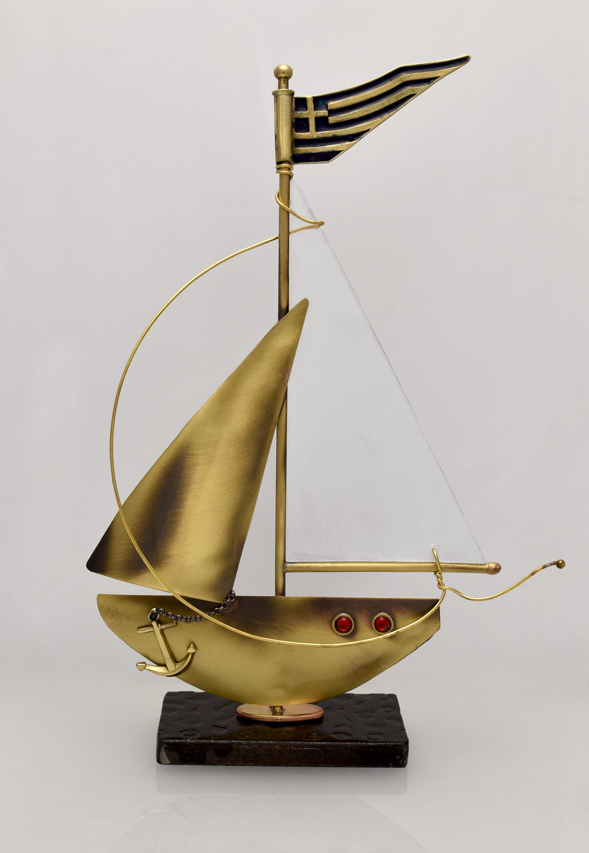 Sailboat - Decorative Sailboat, Home Decoration, Welcome Gift, Wall Hanger (XM-01) - ELEFTHERIOU EL
