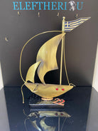 Sailboat - Decorative Sailboat, Home Decoration, Welcome Gift, Wall Hanger (XM-06)