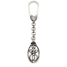 The Lovers Key ring in sterling silver (MP-07) - ELEFTHERIOU EL